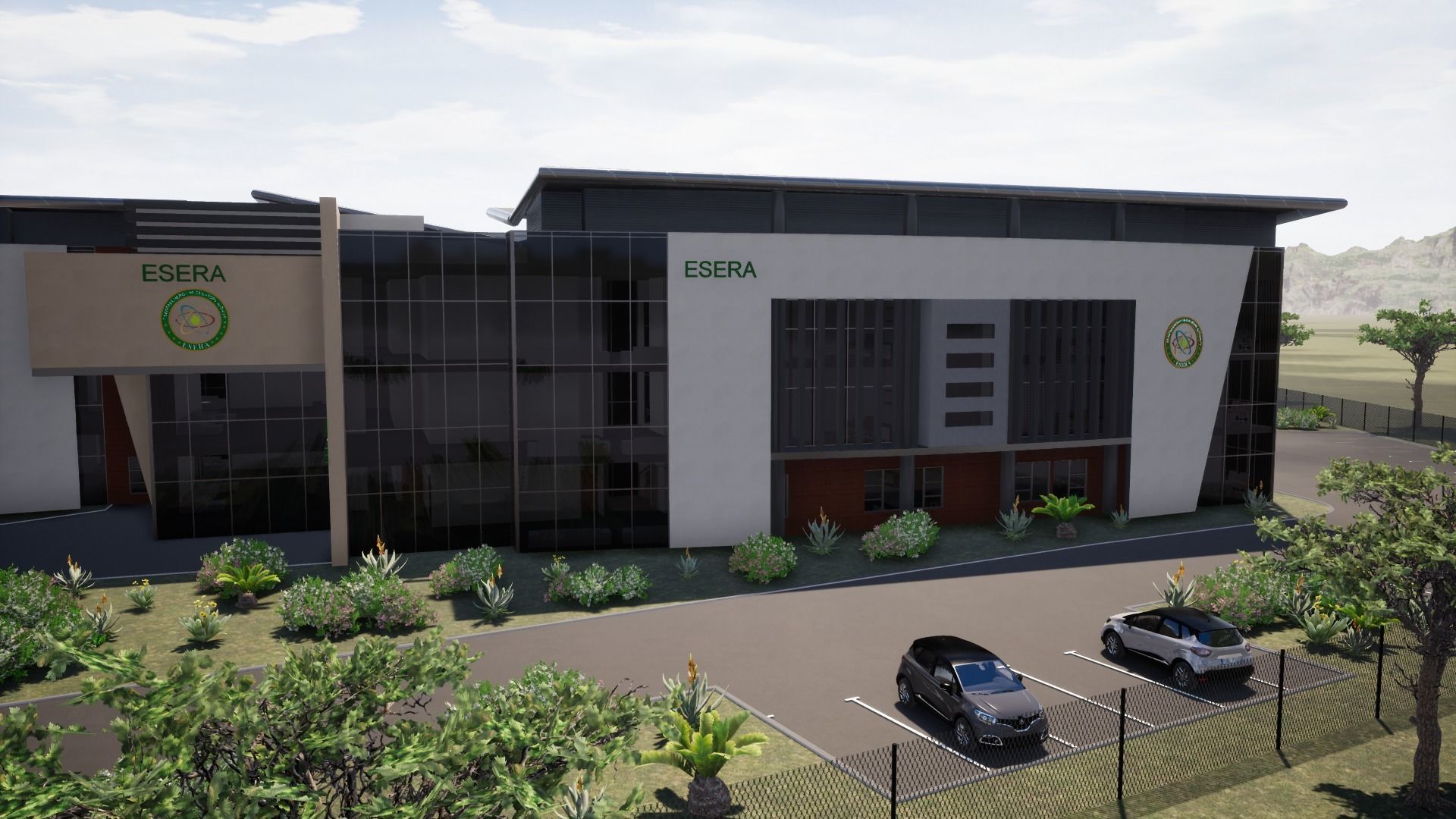 Office Block 3D model_1