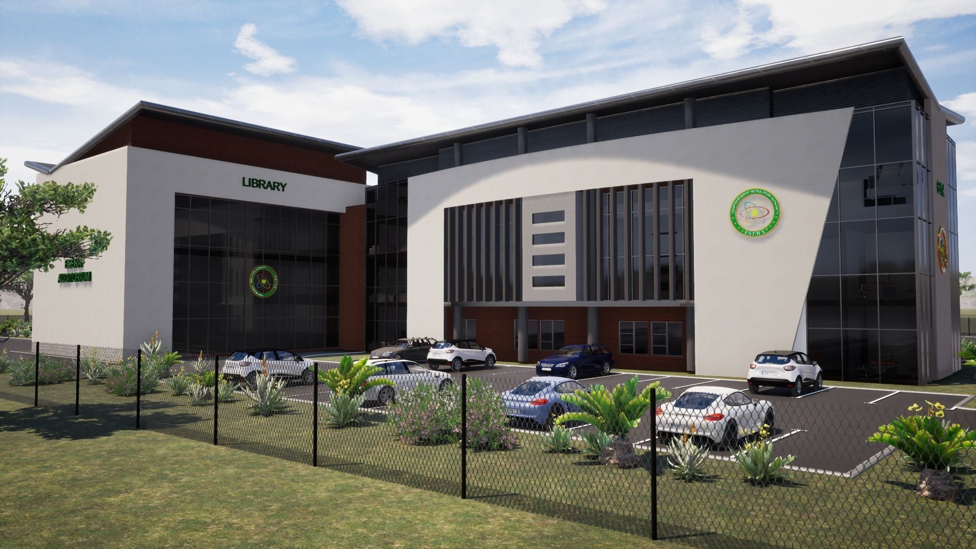 Office Block 3D model_6