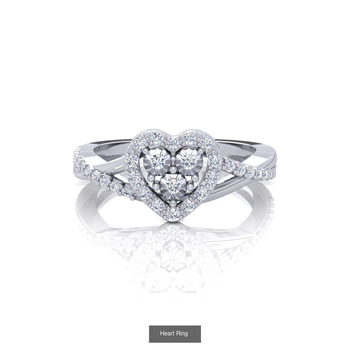 31 Nice Color Stone Mens  Ring Collcetion 3D Model Collection_14