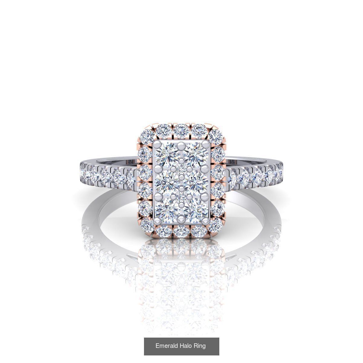 31 Nice Color Stone Mens  Ring Collcetion 3D Model Collection_16