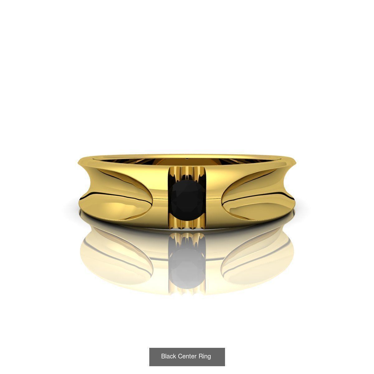 31 Nice Color Stone Mens  Ring Collcetion 3D Model Collection_24