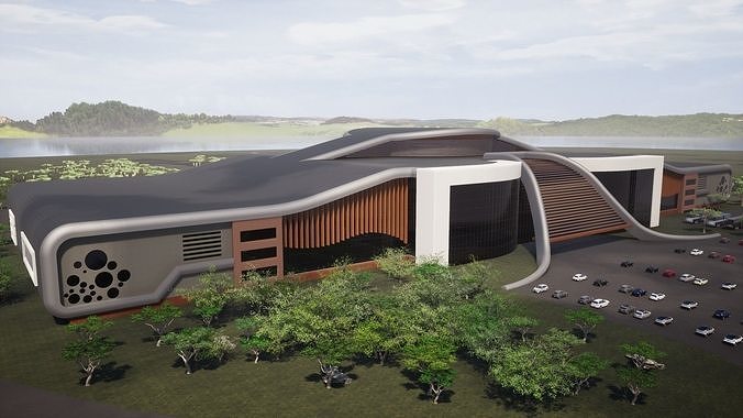 International Convention  Center 3D model