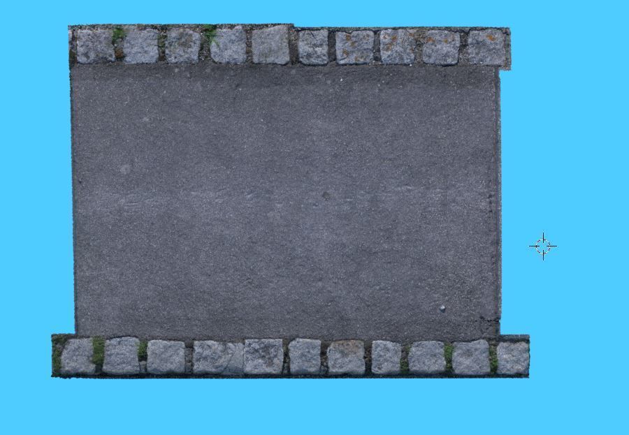 Photoscanned Sidewalk 3D model_3
