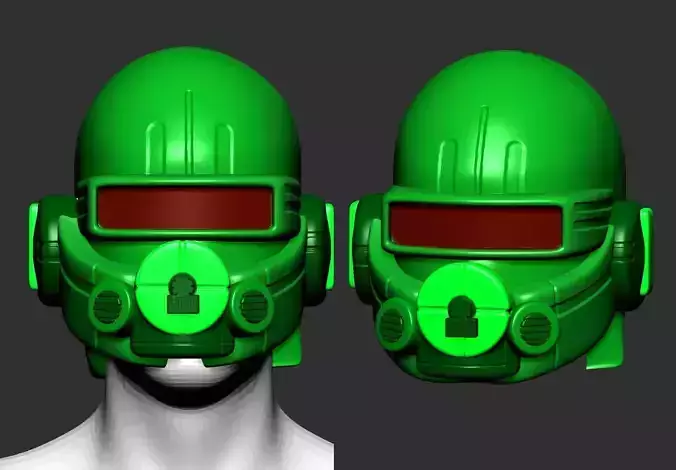 High quality scifi helmet high poly sculpt ver 4 3d printable  3D model High quality scifi helmet high poly sculpt ver 4 3d printable  3D model