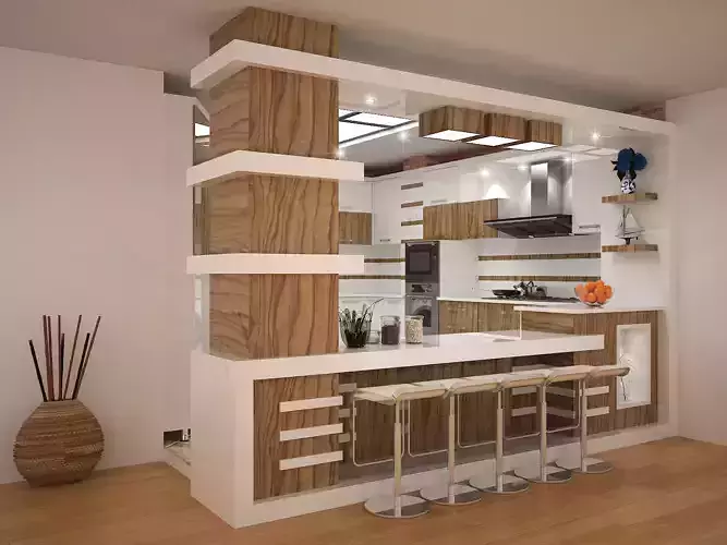 kitchen modeling 3D model