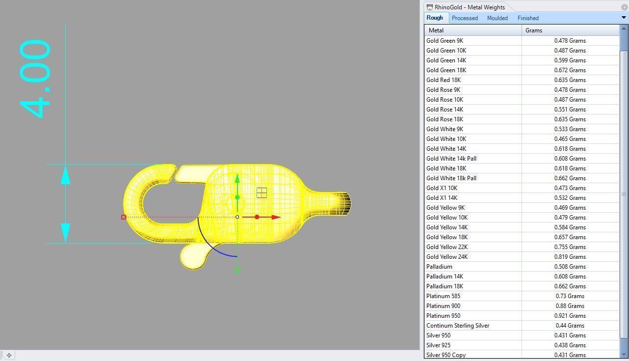 Lock chain bracelet wristband LOBSTER CLASPS parrot lock 3D print model_8