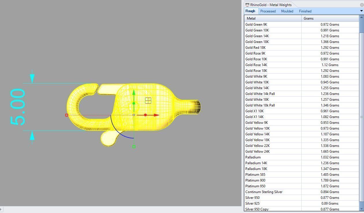 Lock chain bracelet wristband LOBSTER CLASPS parrot lock 3D print model_9