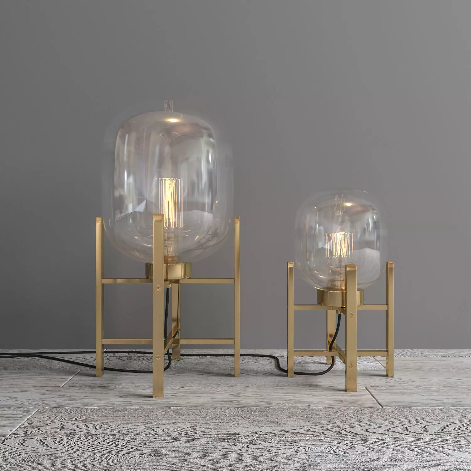 Lamp Flamant Kaorie 3D model_0