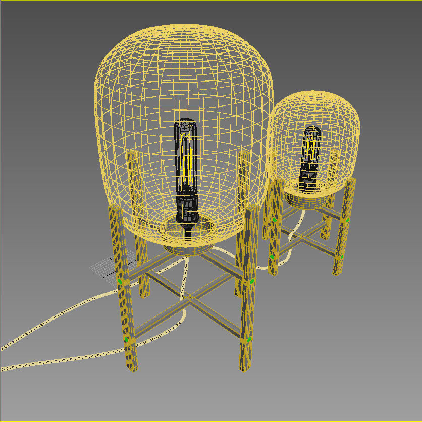 Lamp Flamant Kaorie 3D model_3