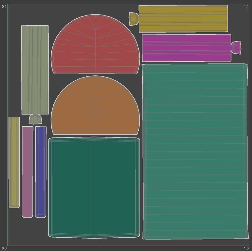 2K PBR Textured Transistor model 3 Low-poly 3D model_1