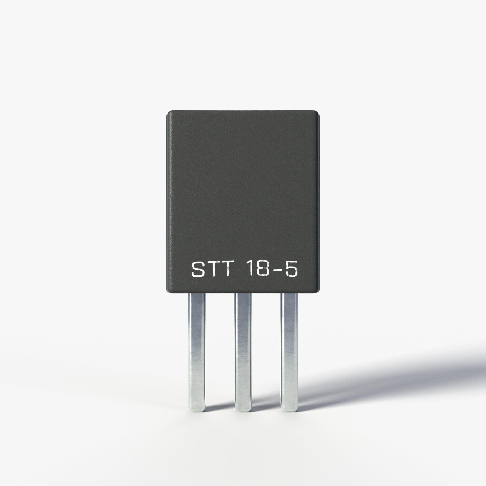 2K PBR Textured Transistor model 3 Low-poly 3D model_6