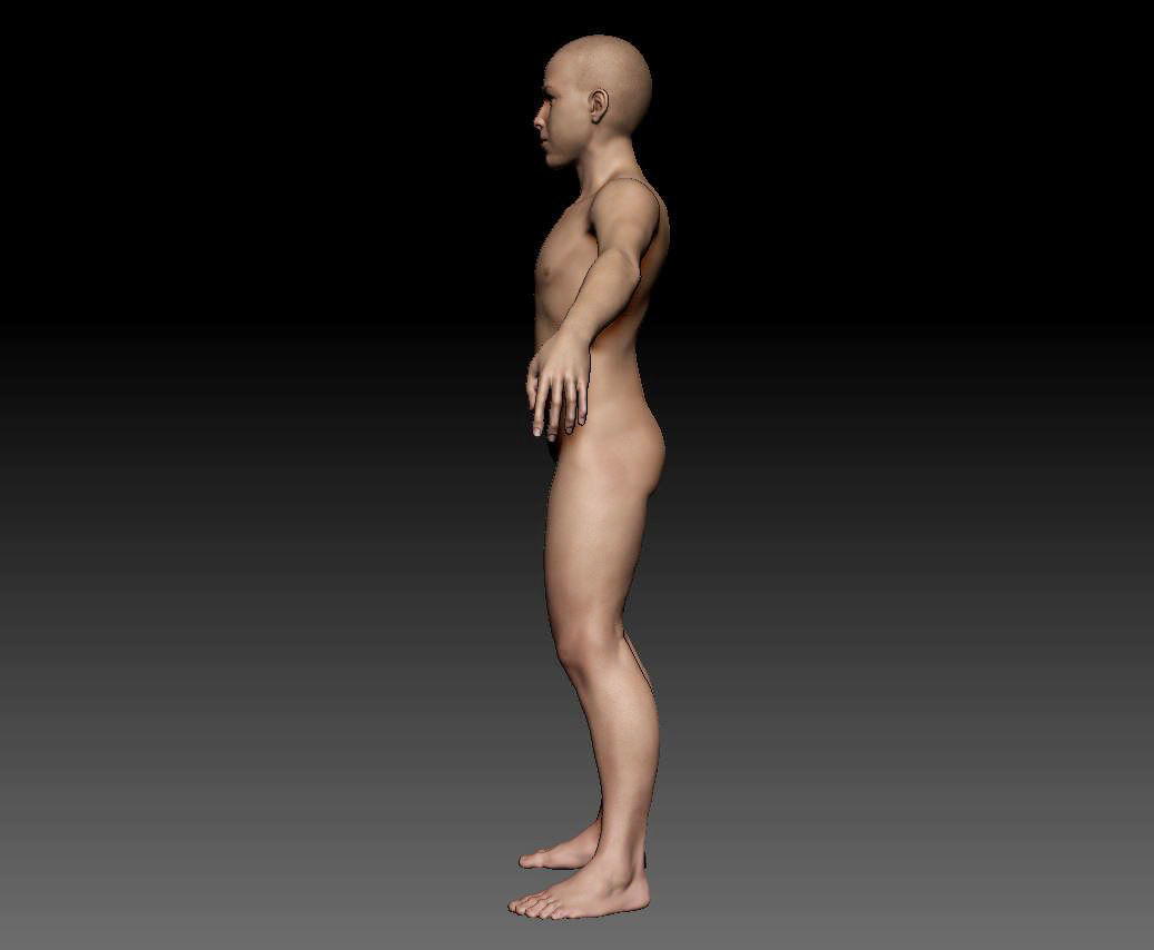 Male body 07 3D model_11