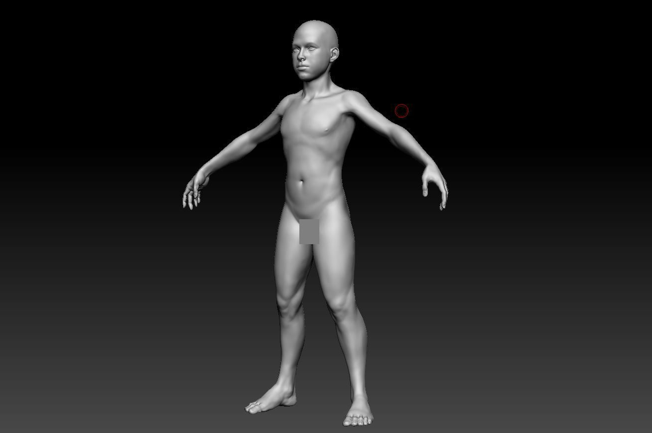 Male body 07 3D model_20