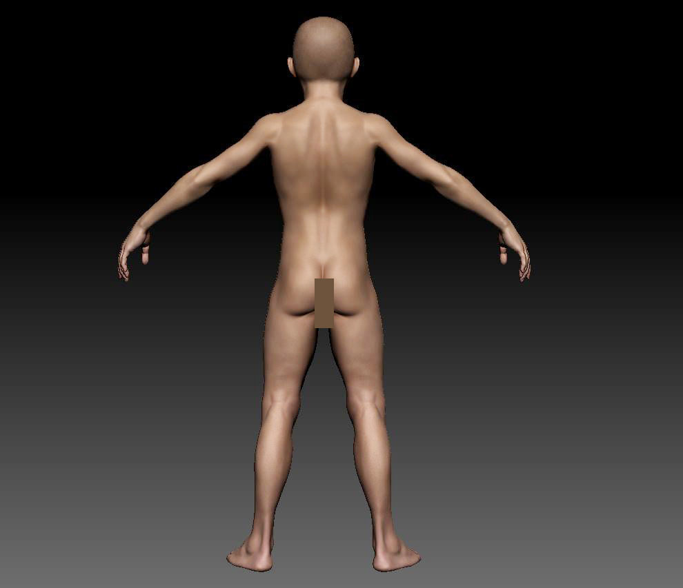 Male body 07 3D model_13