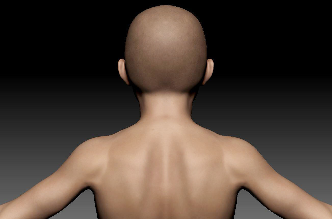 Male body 07 3D model_8