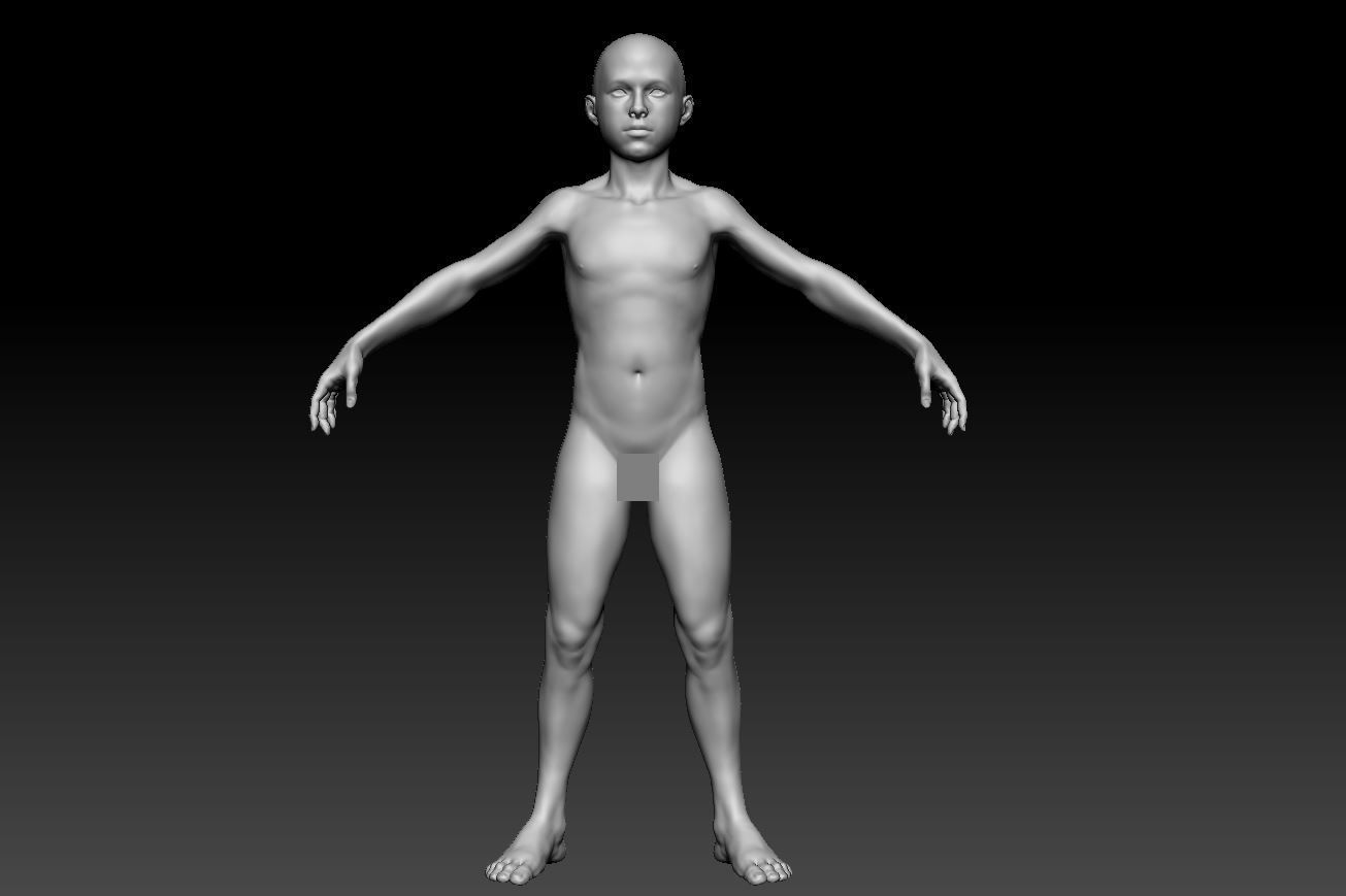 Male body 07 3D model_19