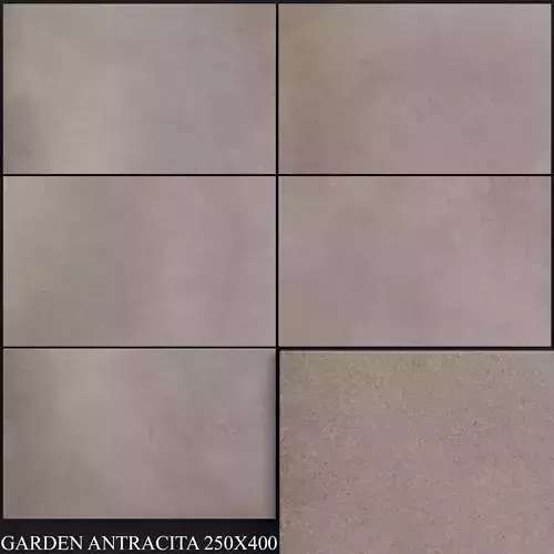 Keros Garden Antracita 250x400 3D model