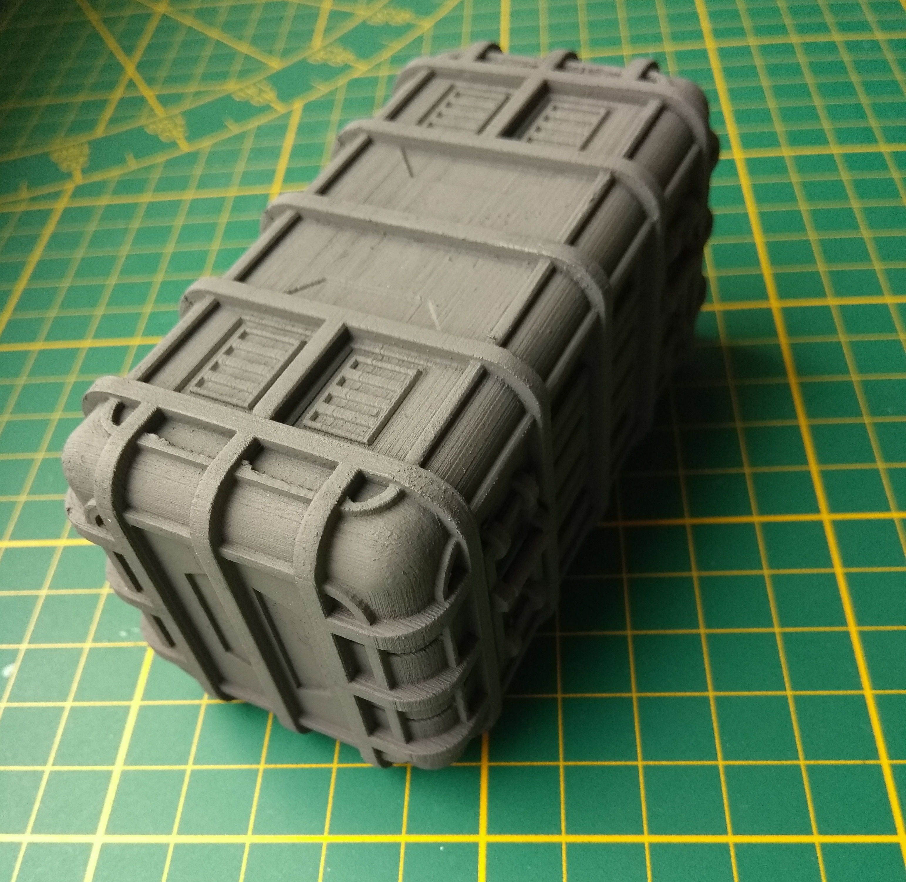 Star Wars Gray Crate 1-6 scale Hottoys  Free 3D print model_14