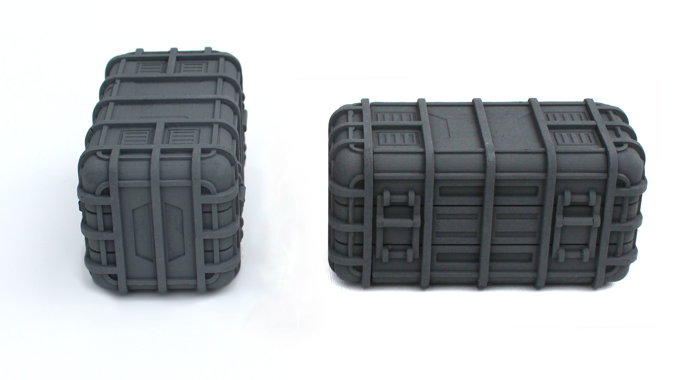 Star Wars Gray Crate 1-6 scale Hottoys  Free 3D print model_17