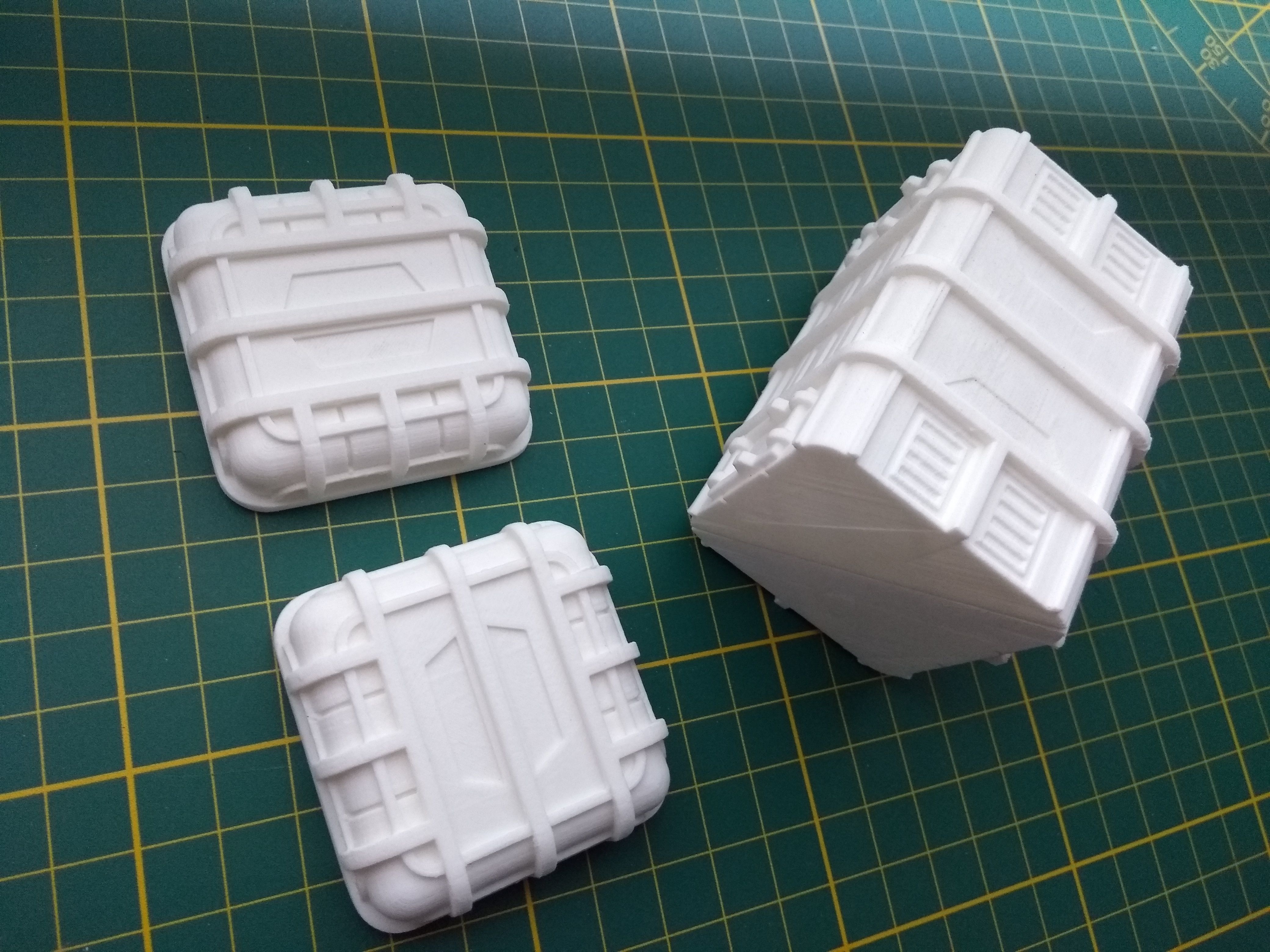 Star Wars Gray Crate 1-6 scale Hottoys  Free 3D print model_11