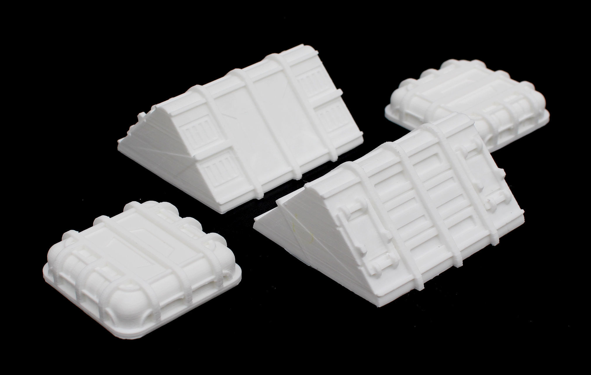 Star Wars Gray Crate 1-6 scale Hottoys  Free 3D print model_9