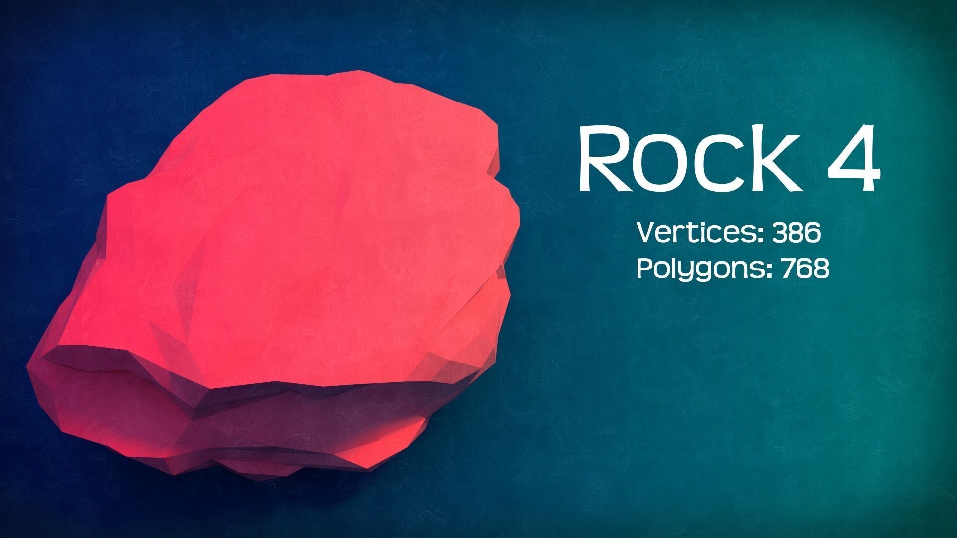 The Low Poly Rocks - Pack 1 Free 3D print model_9