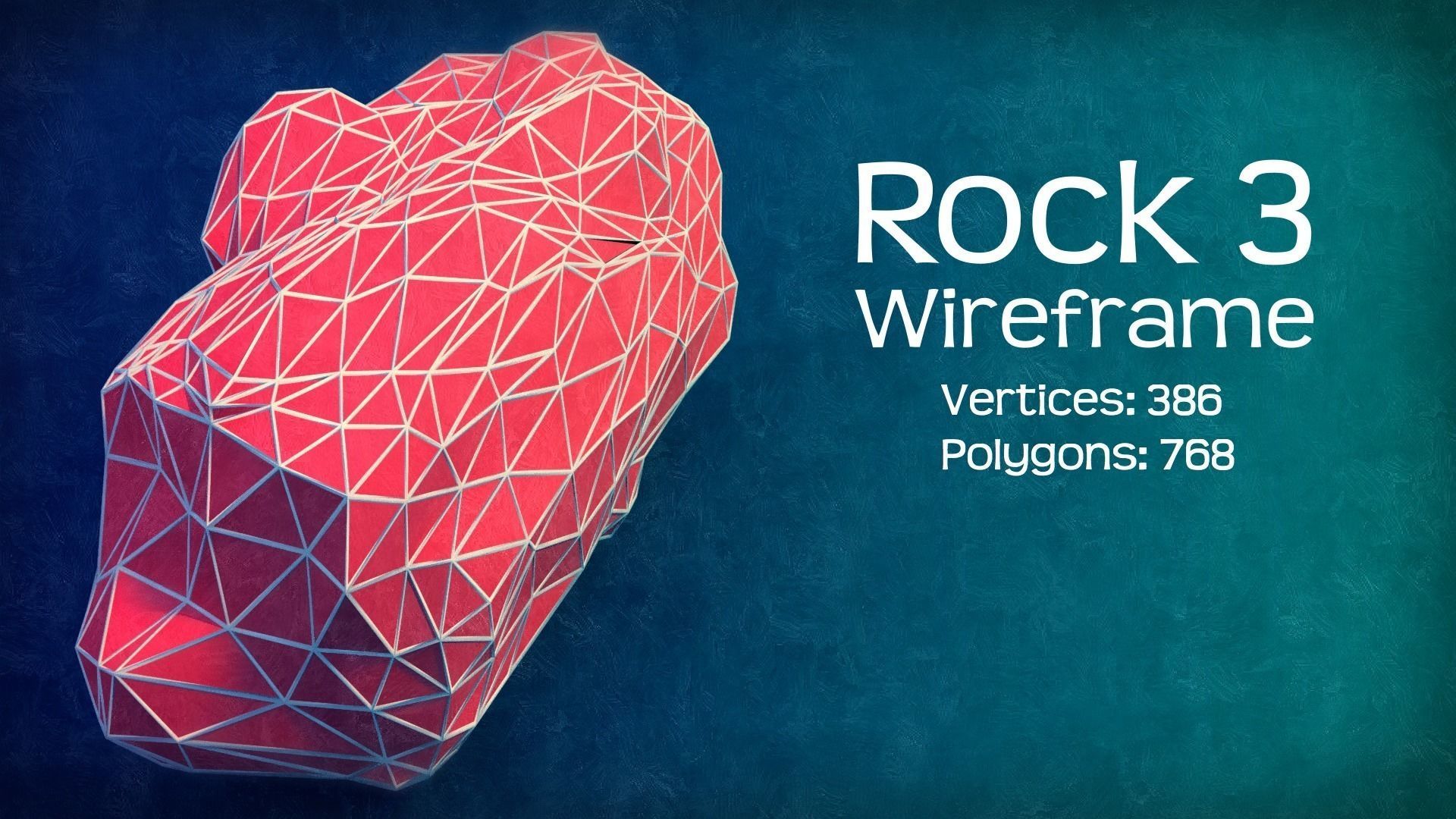 The Low Poly Rocks - Pack 1 Free 3D print model_8