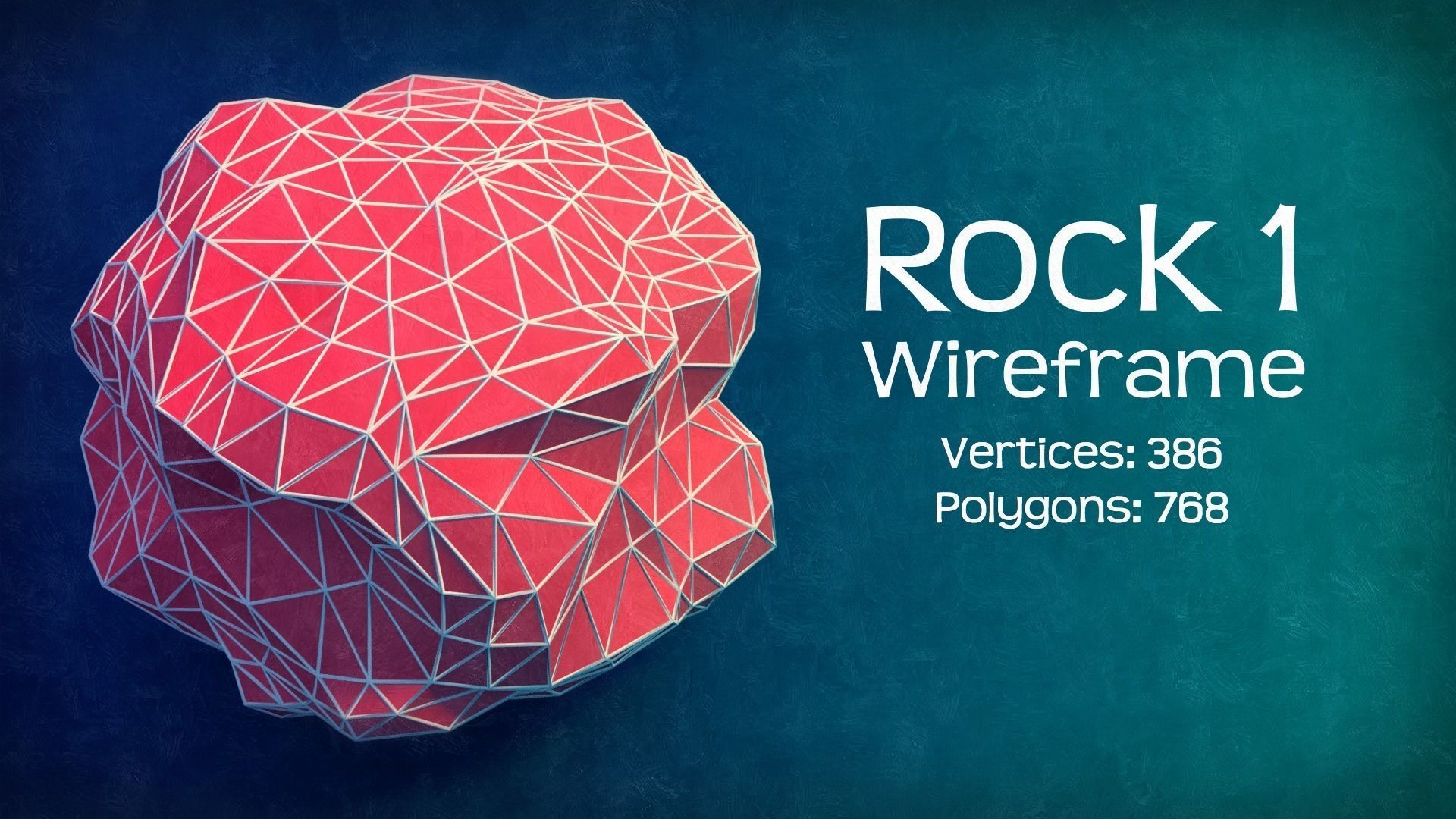 The Low Poly Rocks - Pack 1 Free 3D print model_4