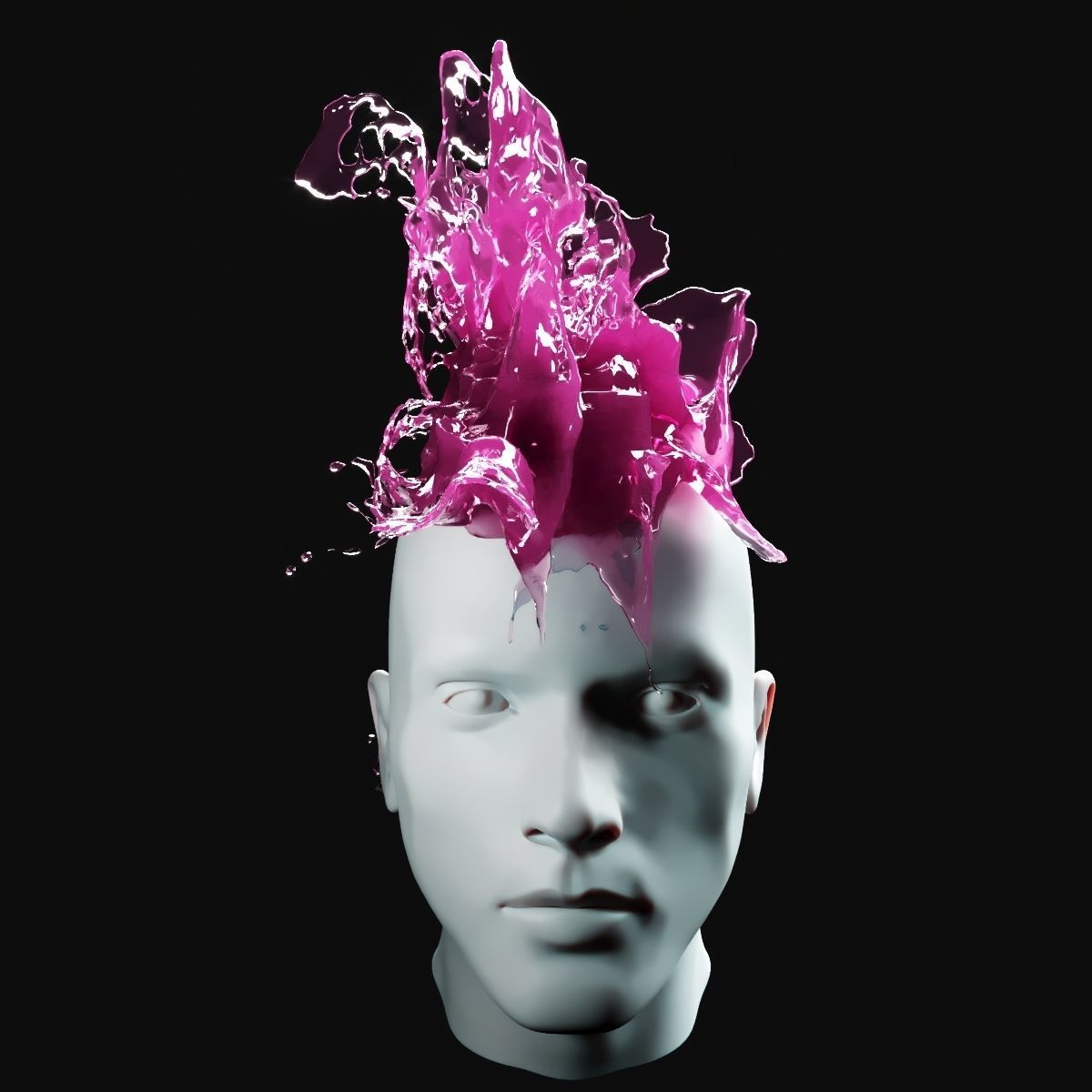 Punk Splash 4 3D model_2