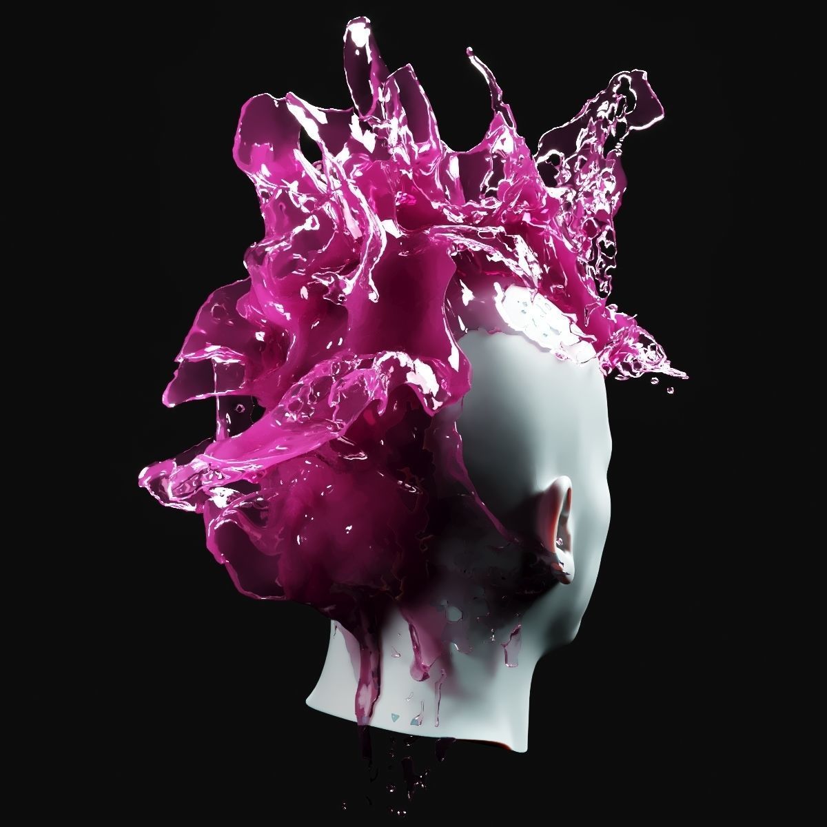 Punk Splash 4 3D model_5