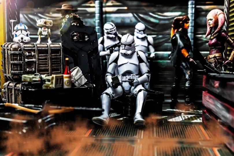 Star Wars Gray Crate 1-18 scale Kenner Hasbro  Free 3D print model_27