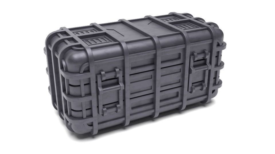 Star Wars Gray Crate 1-18 scale Kenner Hasbro  Free 3D print model_4