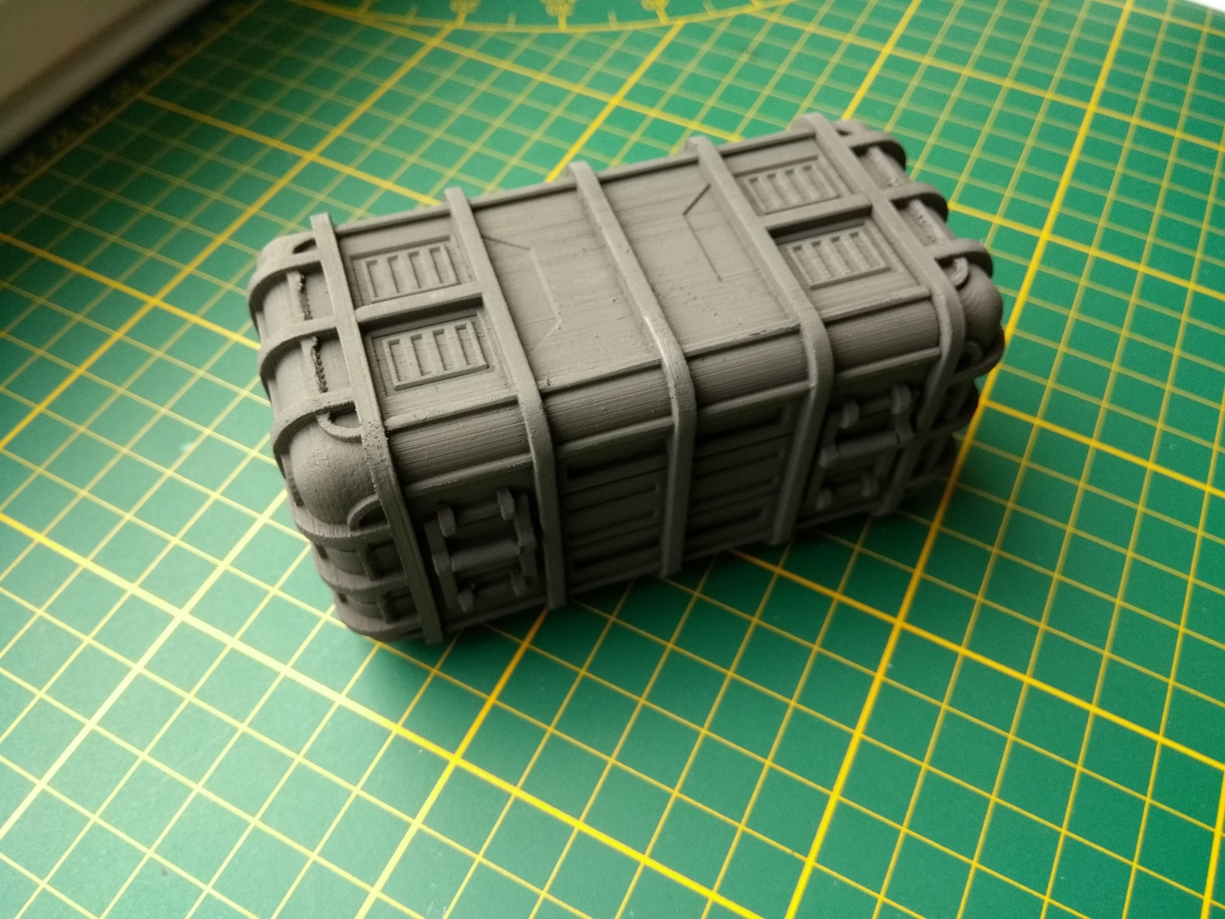 Star Wars Gray Crate 1-18 scale Kenner Hasbro  Free 3D print model_19