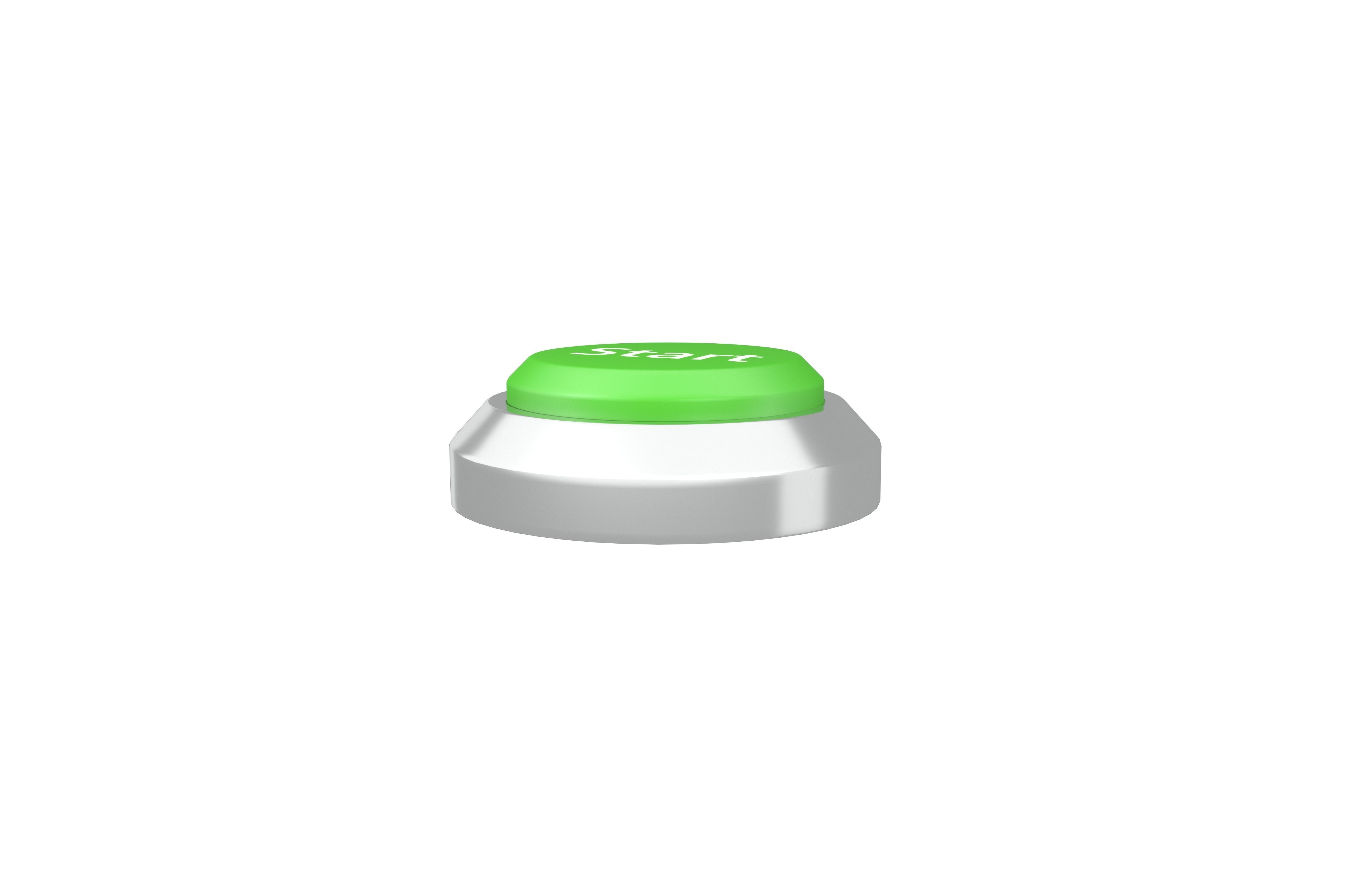 Start Button V1 020 Low-poly 3D model_2