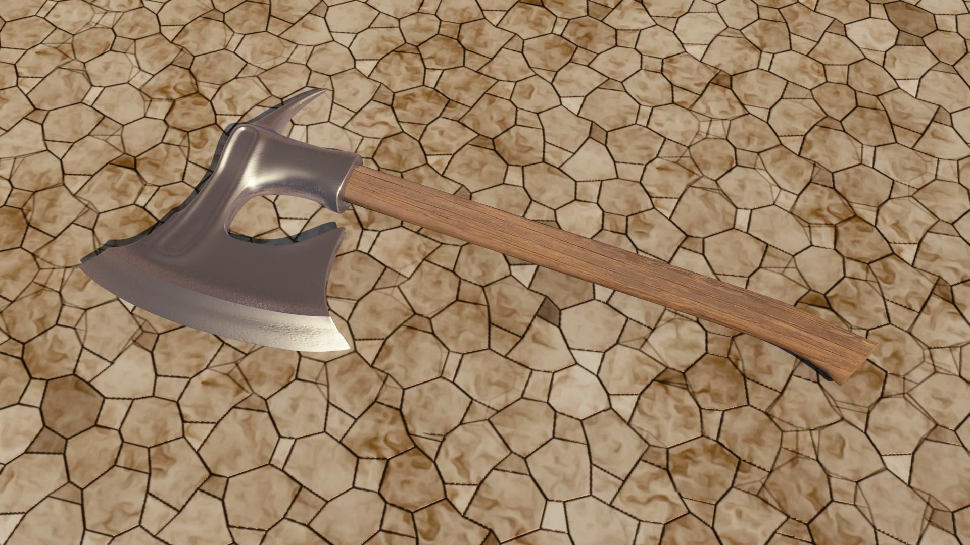 Heavy Axes 3D model_3