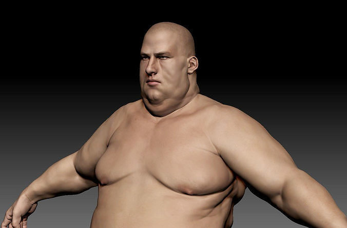 Male body 09 3D model