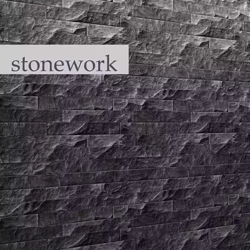 Stone wall slate