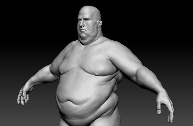 Male body 10 3D model