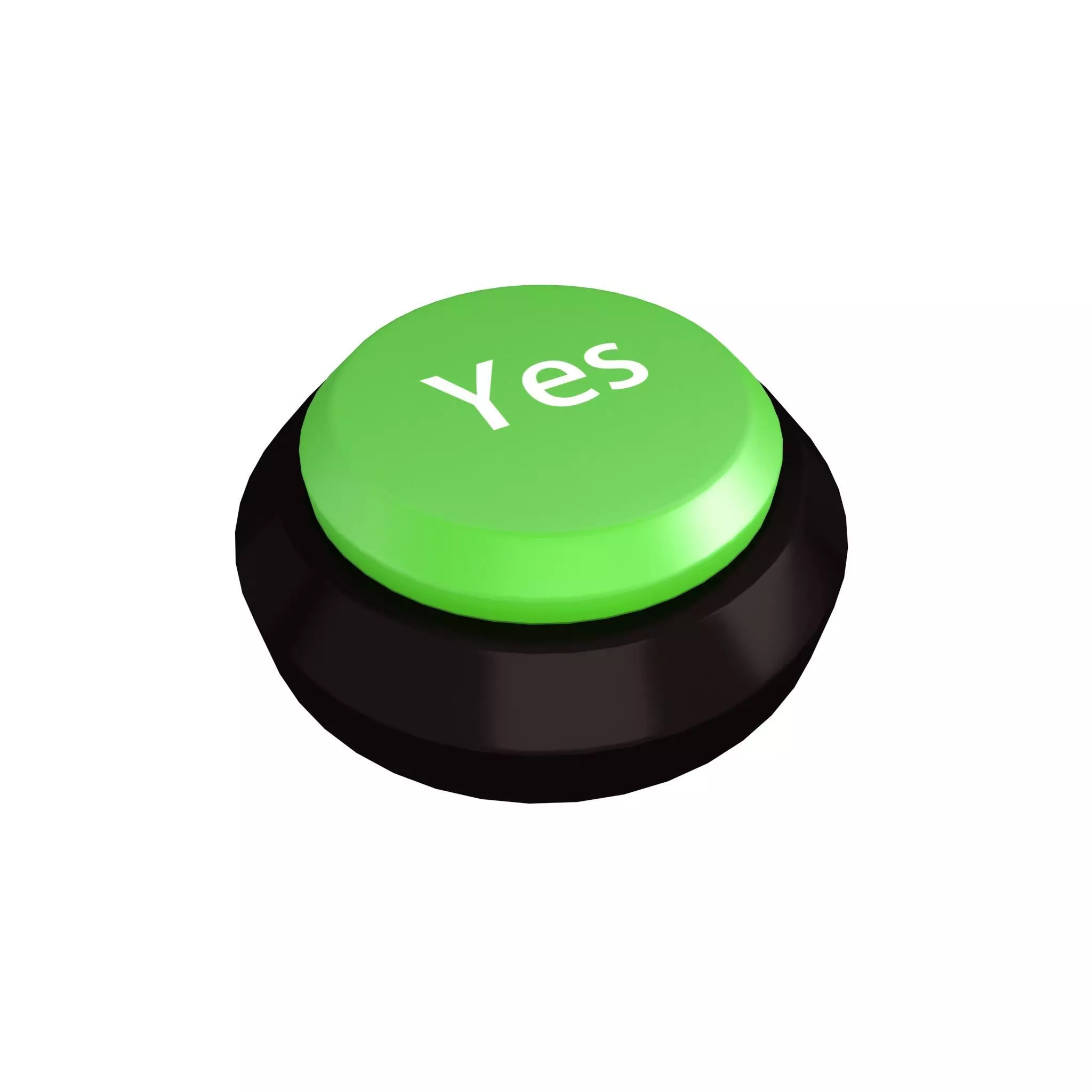 Start Button V1 041 Low-poly 3D model_0