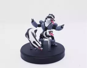 Zigzagoon, Linoone, Obstagoon フィギュアセット Pokemon Galarian Zigzagoon Linoone Obstagoon 3D model 3D