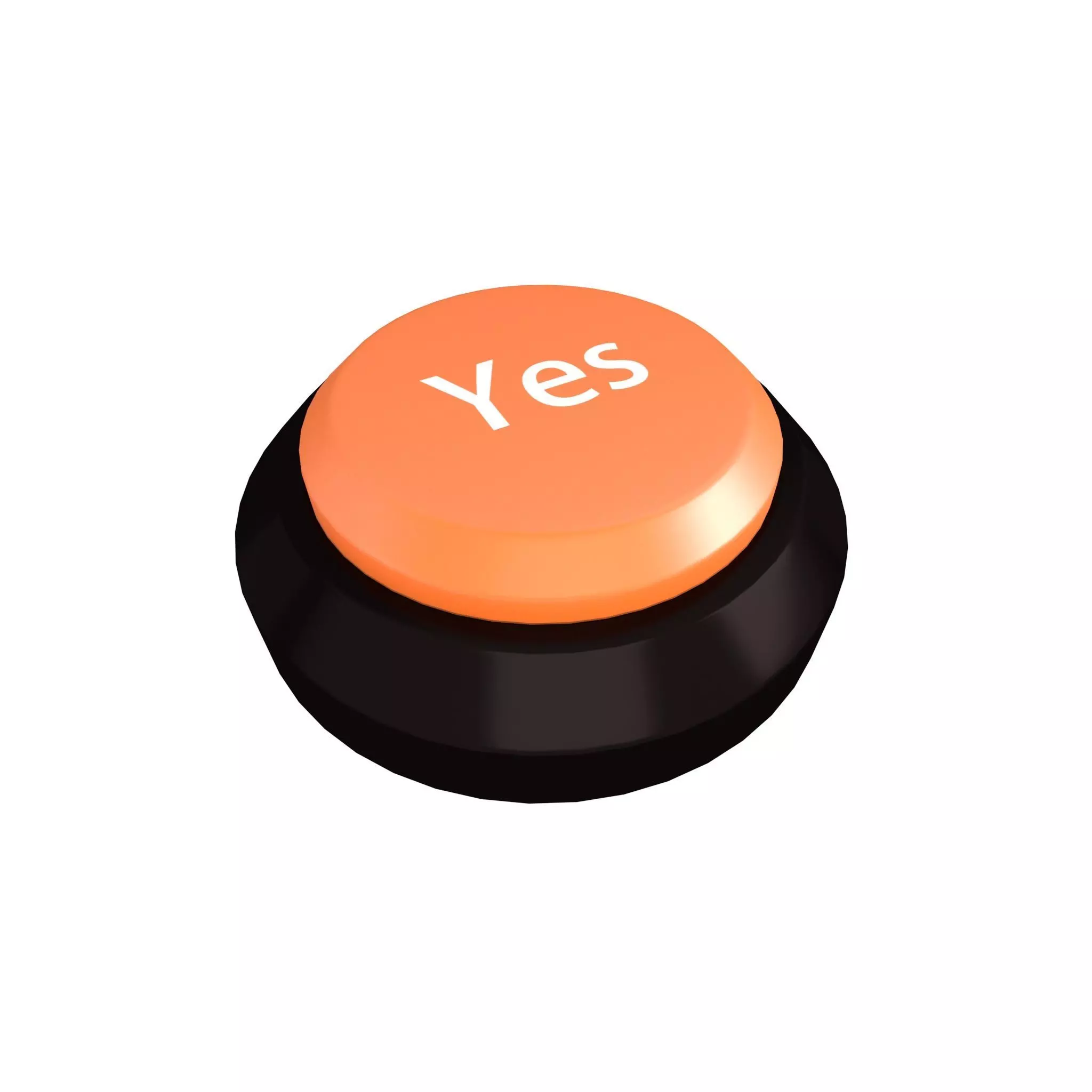 Start Button V1 042 Low-poly 3D model_0