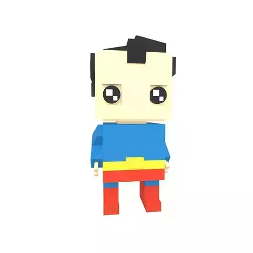 Brick HeadZ 0002 Superman
