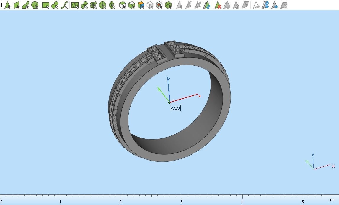 Tiffany ring 3D print model_22