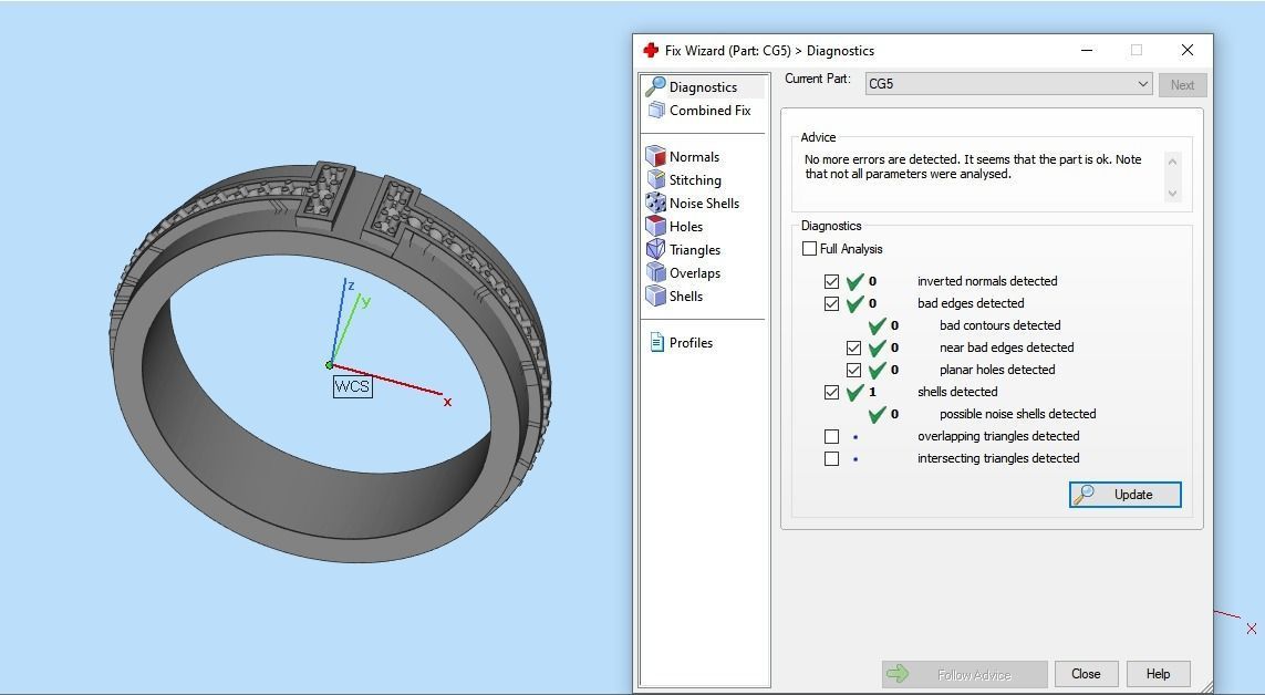 Tiffany ring 3D print model_19