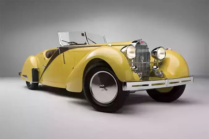 Bugatti-Type-57-Roadster-Lithophane-Case car of day - bugatti roadster