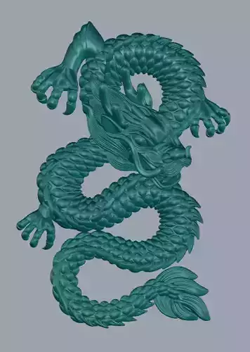 JEWELRY DRAGON 3D model
