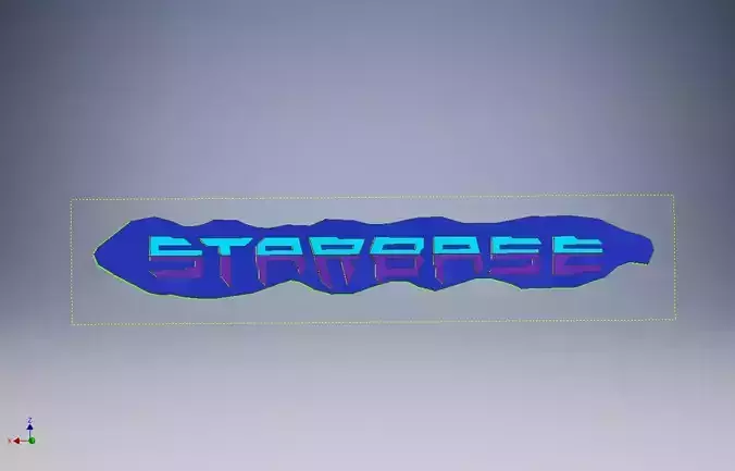 STARBASE Logo 3D print model