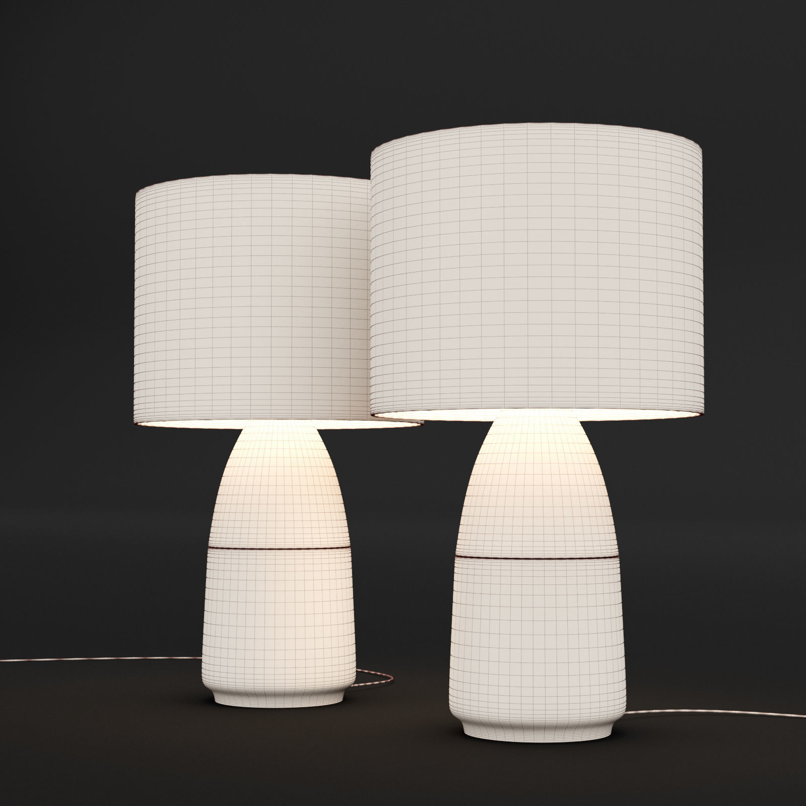 Table light 10 3D model_7
