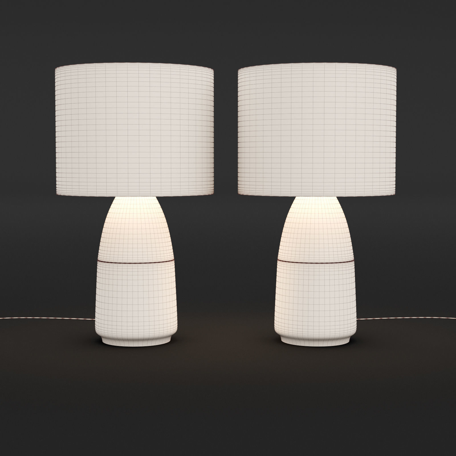Table light 10 3D model_3