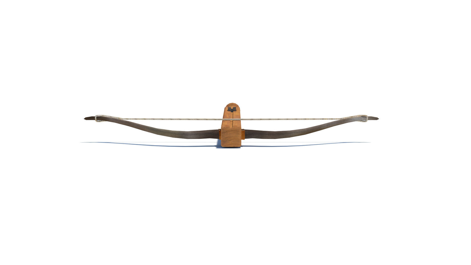 Roman composite crossbow Arcuballista Low-poly 3D model_6
